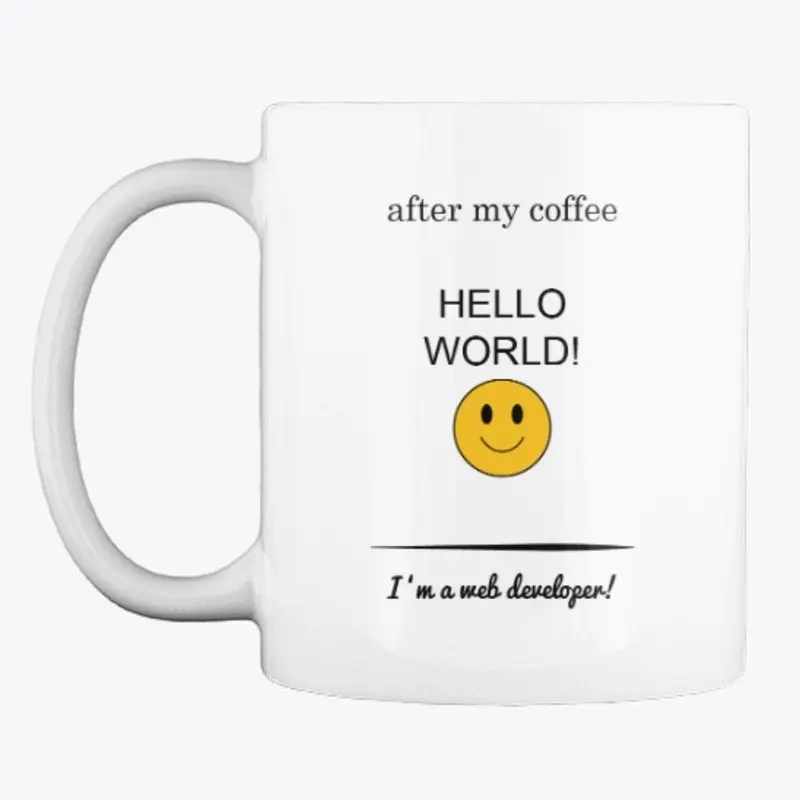 Web Developer Mug - Hello World!